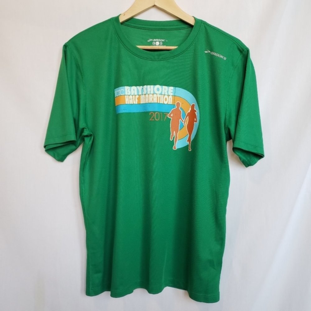 Brooks Running Jersey Tee from Bayshore Marathon